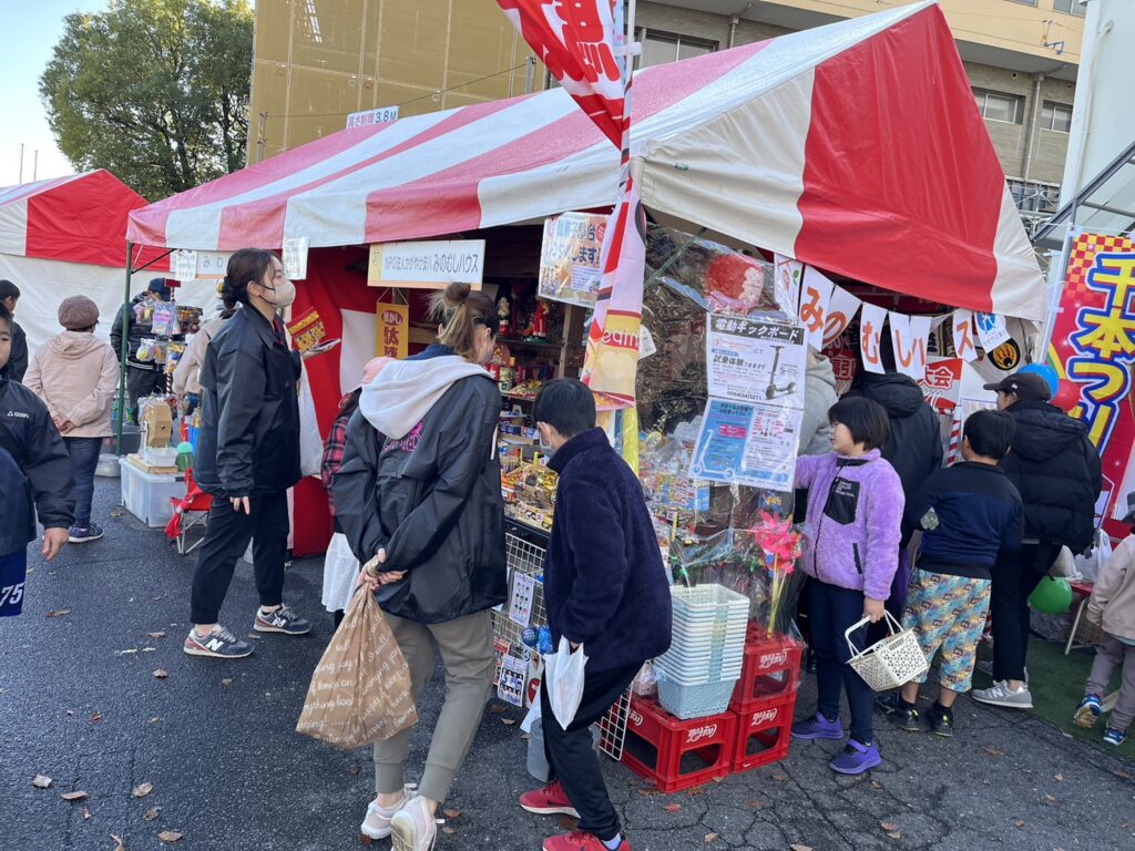 2023年11月　安八ふれあい祭りに初出店